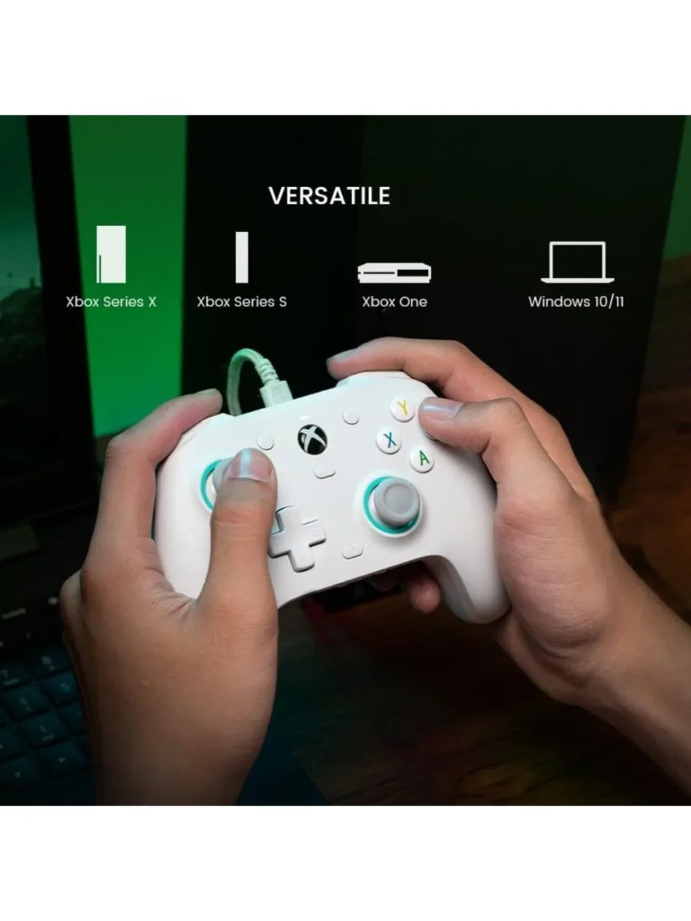 Wired Gaming Controller for Xbox Series X|S, One & Windows 10/11 - Plug & Play